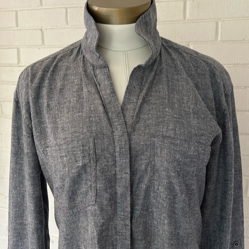 Prana Gray Long Sleeve Dress